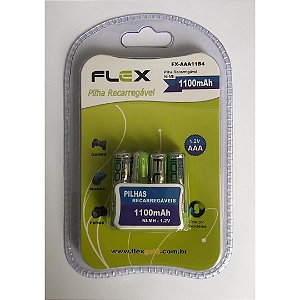 PILHA RECARREGÁVEL - FX-AAA11B4 - MARCA: X-CELL - DS TOOLS