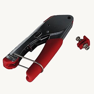 ALICATE PARA CRIMPAR C/ CONECTOR DE COMPRESSÃO  XC-CH518 -  X-CELL DS TOOLS