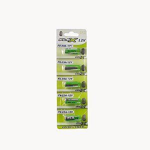 Bateria 23a 12v Alcalina - Cartela com 5 pcs  X-CELL DS TOOLS