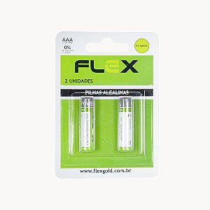 Pilha "AAA" Alcalina FX- AAAK2  Embalagem com 2 Unidades  X-CELL  DS TOOLS