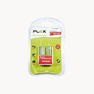 Bateria Recarregável FX-AA29B2  Embalagem com 2 Unidades  X-CELL  DS TOOLS