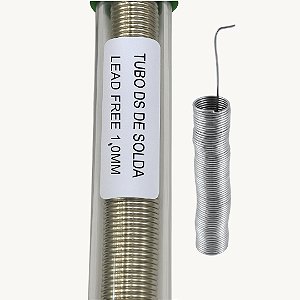 Solda em Tubo DS Lead Free 1,0mm