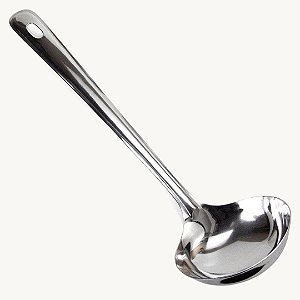 Concha De Inox Para Feijão Sopa Caldos Utensilio De Cozinha 27*8cm - MX-1010