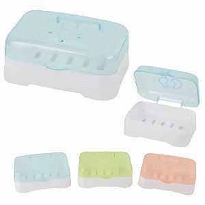 Porta Sabonete com Tampa Organizador - SAB-20