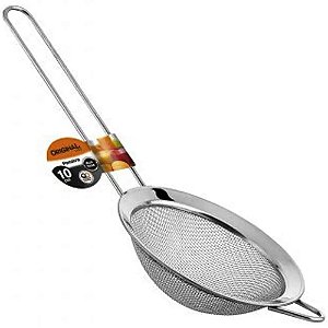 Peneira Coador em Aço Inox 10cm - Original
