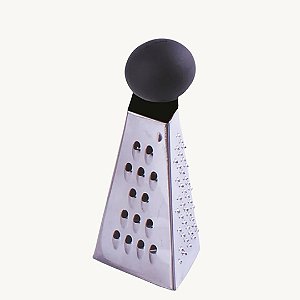 Mini Ralador 3 Faces para Mesa Quadrangular Inox 9cm  RL-35-1