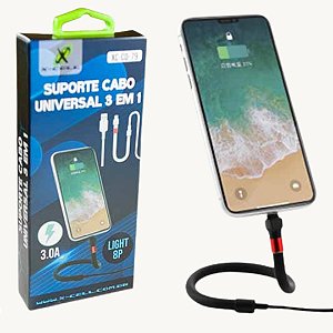 Suporte Cabo Universal 3 em 1 - XC-CD-79