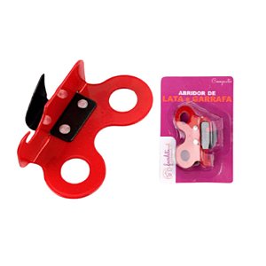 Abridor de Lata e Garrafa de Metal 7,5 cm  -  ABG-41