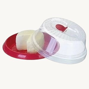 Porta Queijo Queijeira Redonda com Tampa 20cm - 169