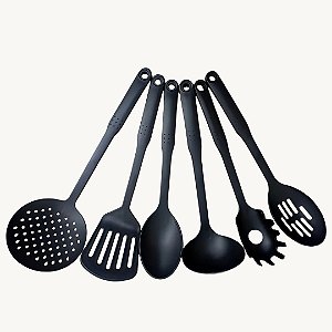 6 Peças Conjunto de Utensílios de Cozinha Multifuncional - Plástico Ótima Qualidade, Excelente Preço