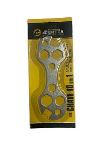 Chave 10 em 1 Multifunção Para Bicicleta Manutenção - FMA024