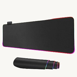 Mousepad Gamer com Led RGB com Cabo USB - AG4994