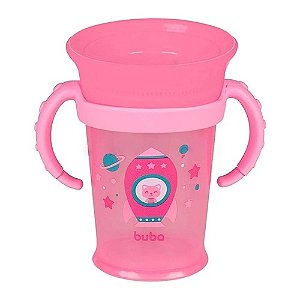 Copo Treinamento Infantil 360º Buba com Alça Removível - 13214/13215