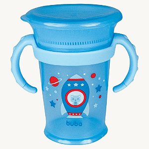 Copo Treinamento Infantil 360º Buba com Alça Removível - 13214/13215