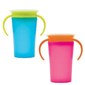 Copo Infantil Treinamento 360 Com Alça Anti Vazamento - 7545/7546