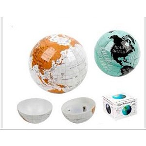 Luminária Globo Terrestre de Plástico Decoração - GLB-01-5