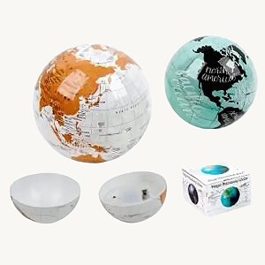Luminária de Globo Terrestre de Plástico Decoração - GLB-01-5