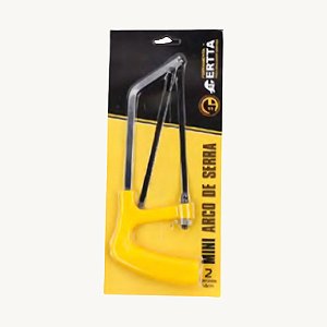 Mini Arco de Serra Tico Tico 10x24cm + 2 Lâminas 14cm - FMA015