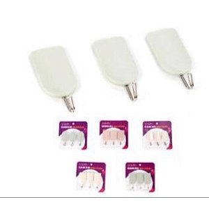 Gancho Multiuso em Plástico/Metal 7x3cm - GAN-99