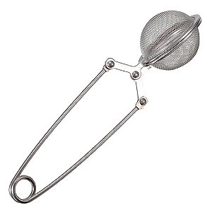 Infusor De Chá Ervas E Especiarias Coador De Inox Peneira - AG7235