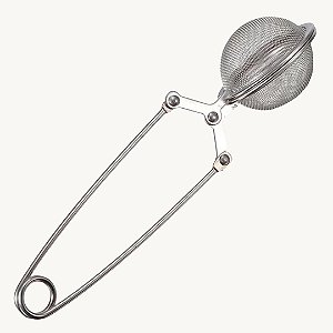 Infusor de Chá Ervas e Especiarias Coador de Inox Peneira - AG7235