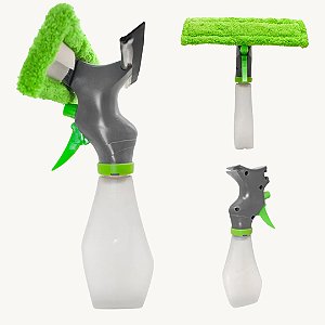 Rodo Mop Spray 3 em 1 Borrifador c/ Reservatório Ideal Para Vidros E Janela - HM9730