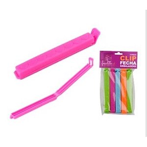 Lacre para Embalagem 5 Peças de Plástico - 0381-6