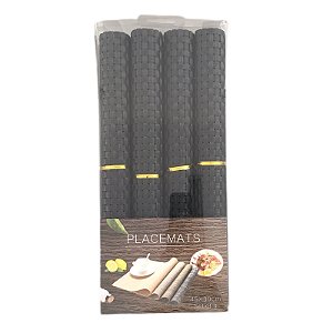 Jogo Americano em PVC com 4 Peças - AG9106