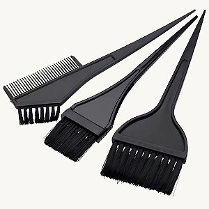 Kit de Pincéis para Tintura de Cabelo Coloração - SQ-1514