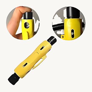 Decapador Multi Cabo Coaxial CATV RG59 RG6 RG7 RG11 - GC-323 - Ótima qualidade, excelente preço