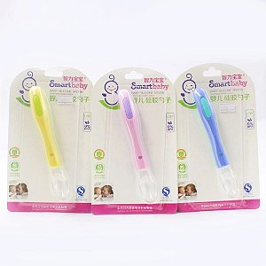 Colher Infantil De Silicone 16cm - AG9288