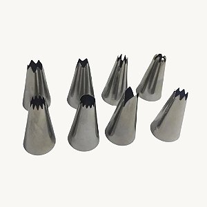 Kit Confeiteiro com 8 Bicos - AG1040