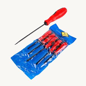 Kit 5 Chaves Philips E Fenda - FMA002