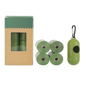 Sacos Plásticos Biodegradáveis para Pets 60 Unidades - AG2117