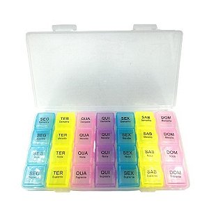 Porta Comprimido Colorido - AG9300