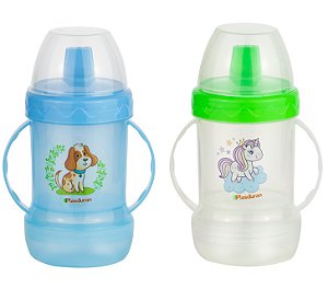 Copo Baby Transição Com Alça, Tampa E Compartimento - 470410