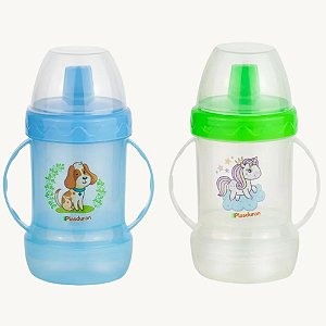 Copo Baby Transição Com Alça, Tampa E Compartimento - 470410