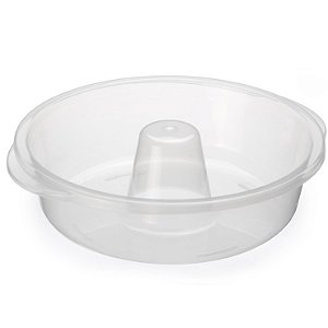 Forma de Pudim Plástico para Microondas - 468