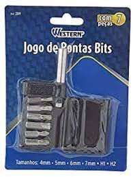 Jogo de Pontas Bits Western - 289