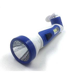 Lanterna com Mini Ventilador Recarregável - AG8671