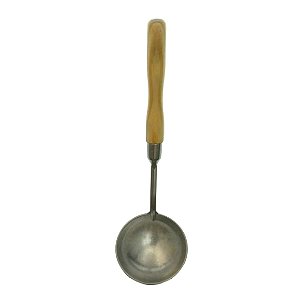 Concha De Metal Com Cabo De Madeira 26,5cm - Phael