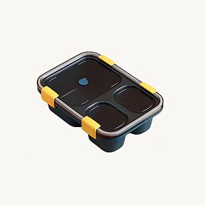 Marmita Hermética Bento Box Com Divisórias 850ml - B1174-A