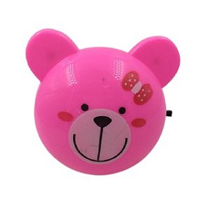 Mini Abajur Infantil  de Tomada Ursinho - AG4950
