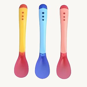 Colher Infantil De Plástico 13,5cm - BJ6106