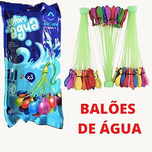 Balão de Agua 111 Unidades Guerra De Bexigas - ARC3209
