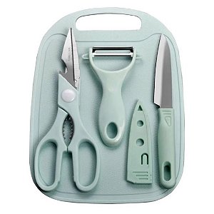 Jogo Utensílios De Cozinha 5 Pçs - AG2103