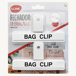 Clip Para Fechar Embalagens 2 Pçs 15,5cm - CK4636