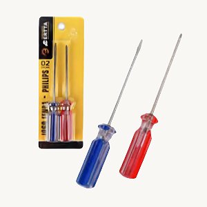 Kit Chaves Fenda/Philips 2 Pçs - FMA001