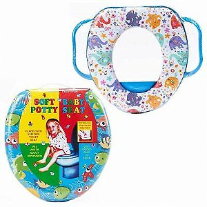 Assento Sanitário para treinamento Infantil Com Alça - MZ-73078