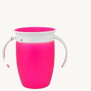 Copo Infantil com Tampa de Silicone Transição Anti Vazamento BPA Free - ZU729